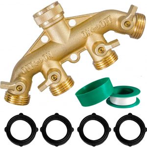 Brass Garden Hose Splitter