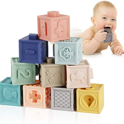 Blocks Baby Teethers Toys